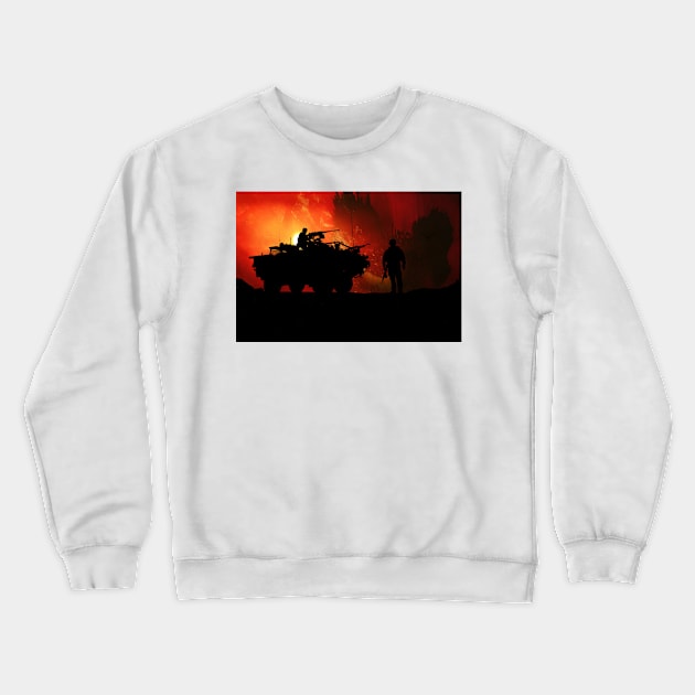 World At War Crewneck Sweatshirt by StephenJSmith